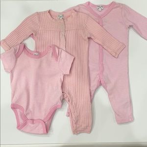Splendid Bundle of 3 Baby Girl One Pieces